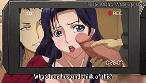 Hentai guy bangs his ex-girlfriend hard. His Indian friend joins for wild anal action.