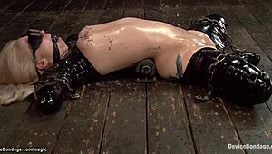 Hey, watch this lezdom torment blonde and ebony