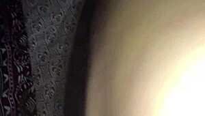 Listen, this Indian village girl gets pounded hard doggy style in homemade clip!