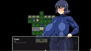 Shipwrecked spaceship todoroki hentai game ep 1, space suits too tight for huge tits and massive butt.