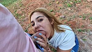 My Neighbor Sucks My Dick On My Land