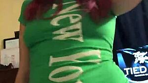 Wife shows off her seductive dance moves