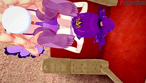 Scathach-Skadi is fucking hard on the throne 😍