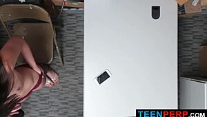 Hey, suspect Avi Love tried hiding stuff in her undies after denial!