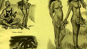 Vintage erotic drawings bring raw sensual vibes to life!