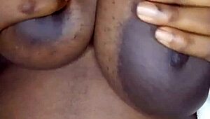 Beautiful chubby british babe spreads and masturbates her breasts in softcore usa scene.