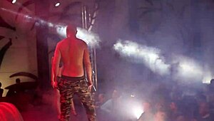 Military guys fuck hard on stage in Alicante!