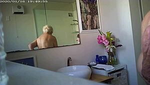 Granny With Boobs And Tits In Family Scene