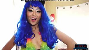 Black and asian girlfriend amateurs get fucked on camera in pov