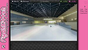 sex with the girl next door in huniepop 😘