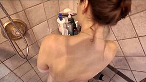 Showering Turns Wild with French Stepmom ImMeganLive WCA Productions