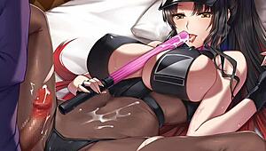 Kiara's Fate Empire Sex Scenes in Anime Style