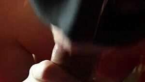 Ariel Sucks Redhead Slut And Holds Cum In Mouth