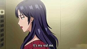 Hentai guy bangs his ex-girlfriend hard. His Indian friend joins for wild anal action.