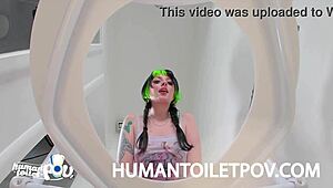 Hey, are you ready to be my human toilet right now?