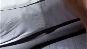 Is the maid getting bent over for doggy sex?