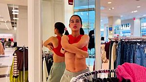 i'm compiling my public dressing up slut adventures