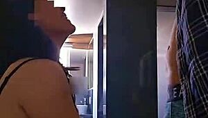 so i asked my girl isa to cuckold me, she agreed but wanted a thicker cock, got her a mega one