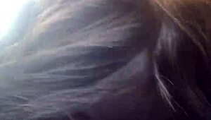 Lesbian bestfriend sucks me off on the road until swallowing