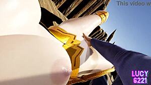 wonder woman rewards clark kent intimately