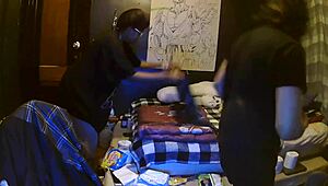 i fucked my submissive asian housewife after work, her wet vagina on my big cock outdoors with dirty talk