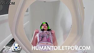 Hey, are you ready to be my human toilet right now?