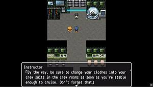 Shipwrecked spaceship todoroki hentai game ep 1, space suits too tight for huge tits and massive butt.