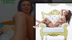 horny girl on web cam with dildo and squirting