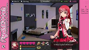 sex with the girl next door in huniepop 😘
