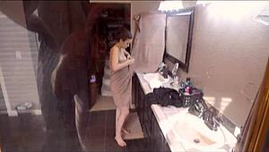 Showering Turns Wild with French Stepmom ImMeganLive WCA Productions