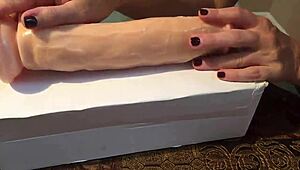 Big Dildo 12 Inches G Spot Silicone Dong With Suction Cup