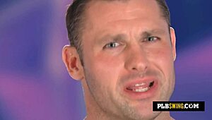 hot brunette babe shares intimate moments in group amateur softcore scene