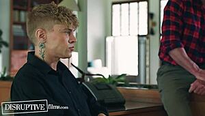 Twink probes stepuncle’s inheritance with deep bareback action - DisruptiveFilms