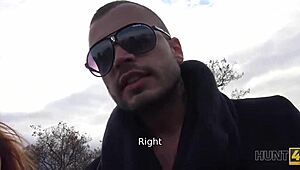 Hunt4k Gentleman Pays for Sex with Alluring Redhead Teen Lady