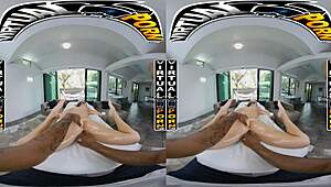 I gave Khloe Kapri a happy ending with my big black cock in POV