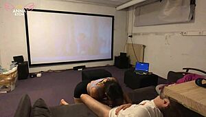 Stepsiblings fuck during Disney movie and call it family bonding 😜