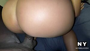 Amateur Couple Fucks Ass Until Full Of Cum In POV