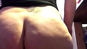 stretching my chubby ass wide for that big toy