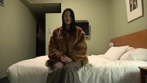 Haruka's First AV Shoot with Slim Body Squirting