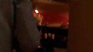 we had real raunchy hard sex in the public restroom