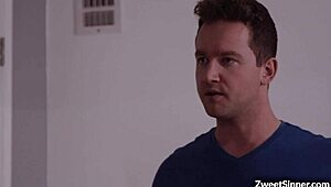 Jasmine Jae Seduces Stepson with Big Tits for Afternoon Sex Fun