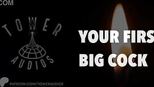 your first big cock erotic audio whispers dirty talk