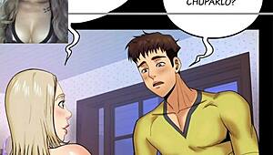 My aunt's erotic chapter turns me on so much.