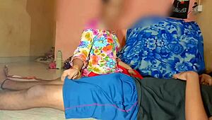 Indian Step Sister Caught with Stepmom's Cock