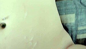 i can't stop rubbing my blonde stepdaughter's tight teen pussy