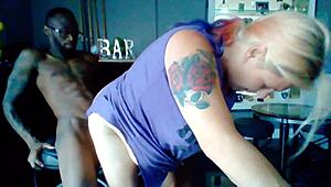 Wild Milf DrBlackJohnsonXXX Teaser on Pool Table, Hell Yeah!