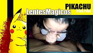 Dirty mexican schoolgirl with glasses learns to suck cock at age 20