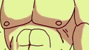 Bulma, what are you doing with Gohan? Is this the hentai version of Dragon Ball Z?