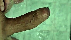 Brazilian twink enjoys solo homemade shower orgasm