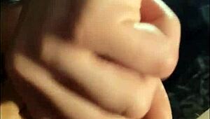 Tranny and BF master upside down deepthroat action